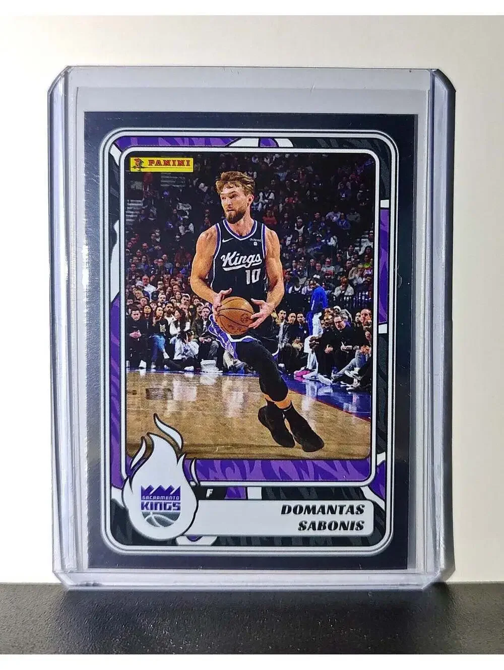 Domantas Sabonis 2024-25 Panini NBA #11 Foil Sticker Card Sacramento Kings
